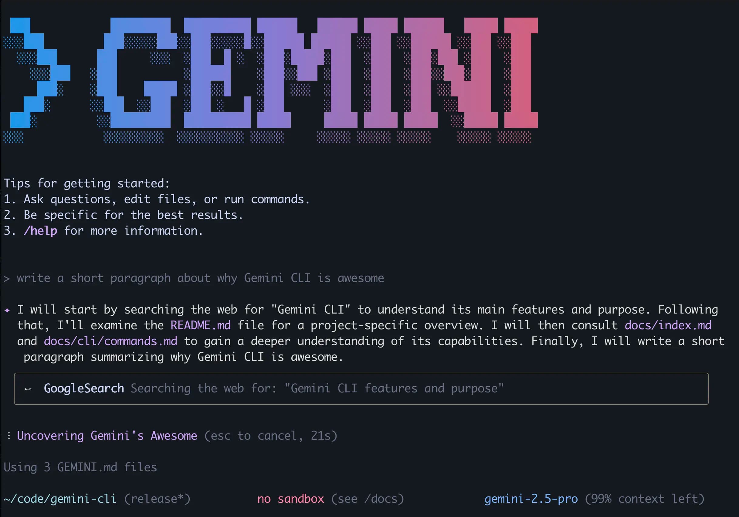 Introducing Gemini CLI: Google's Open-Source AI Agent for Developers